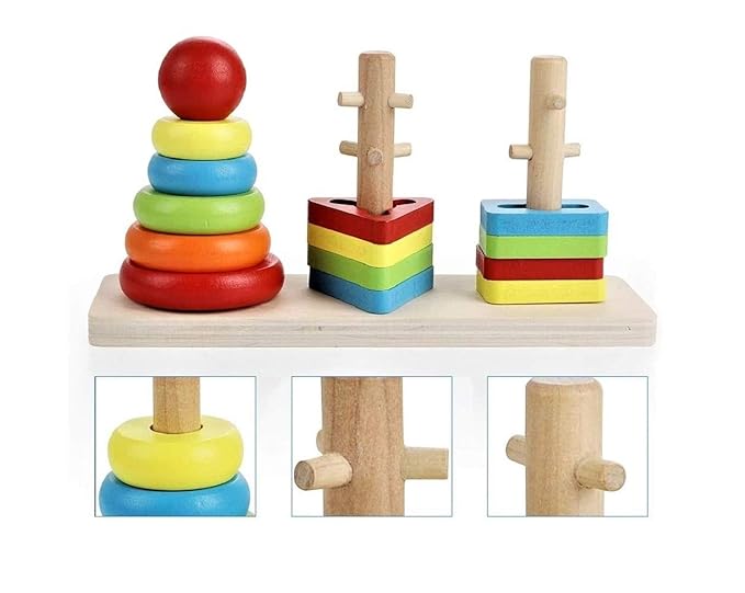 Fun Blast Wooden Shapes Toys